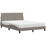  s madracem Hanko smeđesivi 140 x 190 cm od tkanine | shoptok.hr