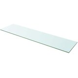  Ploče za police 2 kom staklene prozirne 100 x 25 cm | shoptok.hr