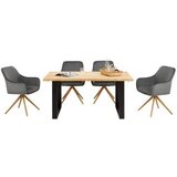James Wood Jedilna Miza Wood, Hrast, 160x90 | Shoptok.si
