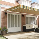 Tenda za zamjenu za okvir 6x3.5 m Zelena i žuta | shoptok.hr
