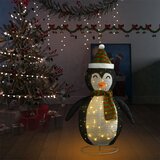  Ukrasna božićna figura pingvina LED od luksuzne tkanine 120 cm | shoptok.hr