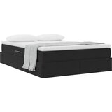  Krevet s madracem i skladištem Crna 140 x 190 cm Baršun | shoptok.hr