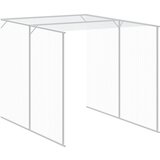  Kavez za kokoši s igralištem svjetlosivi 165x659x181 cm čelični | shoptok.hr