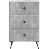  Noćni ormar Betonska siva 43 x 41 x 66,5 cm Konstruirano drvo | shoptok.hr