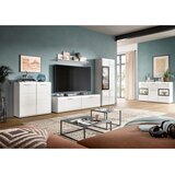 Livetastic Dnevni Regal Ice, Bela Visok Sijaj, 4-Delni | Shoptok.si
