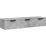  Stenska omarica betonsko siva 102x30x20 cm konstruiran les, (20740510) | Shoptok.si