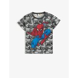 Koton Spiderman Printed Short Sleeve T-Shirt Licensed Crew Neck cene