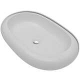 Maison Chic Luksuzni keramični ovalni Umivalnik - Kopalna umivalnik - Lavabo dimenzije 63 x 42 cm, (21684630) Cene