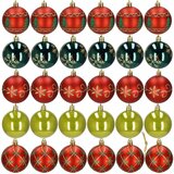  Set Kuglica za Božićno Drvce Springos® 6 cm 30 kom. | shoptok.hr