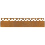 vidaXL Robniki za trato 20 pcs Rjav 103 x 0,05 x 22 cm | Shoptok.si
