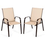 Costway Set vrtnih stolov 2 kosa v bež barvi, (5000007069) | Shoptok.si