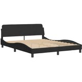  Okvir za krevet bez madraca crni 160x200 cm baršunasti | shoptok.hr
