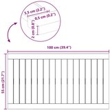  Prostirka za kupanje Jednobojno Smeđa 100 x 55 cm boja drva | shoptok.hr