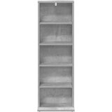 Cd ormar Betonska siva 33 x 23,5 x 97,5 cm Konstruirano drvo | shoptok.hr