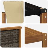  Set vanjskih sofa 9 kom. Prirodna i bež | shoptok.hr