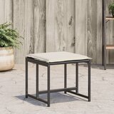 Maison Chic Vrtni stolčki - Vrtni stoli z blazinami 4 kosi črn poli ratan JS1115, (21879090) | Shoptok.si