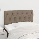 Maison Chic posteljno vzglavje - vzglavna omarica - nočna omarica taupe 80x7x78/88 cm blago, (21705052) | Shoptok.si