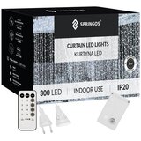 Božićna LED zavjesa 300 LED hladno bijela | shoptok.hr