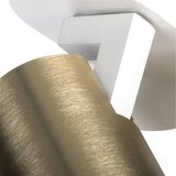 Kanlux 38964 - Zidno spot svetlo LAURIN 1xGU10/10W/230V mesing/belo | Eponuda.com