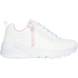 Skechers patike za devojčice uno lite-easy zip, 310387L-WHT, bele Cene