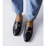 Gemre Black loafers with a buckle Philip | Shoptok.si