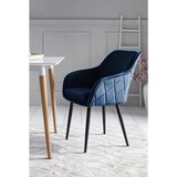 Livetastic Naslanjač Samt, Modra | Shoptok.si