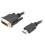 Lanberg CA-HDDV-10CC-0030-BK video cable adapter 3 m HDMI Type A (Standard) DVI-D Black Cijene