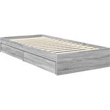  Okvir za krevet Siva Sonoma 90 x 200 cm Konstruirano drvo | shoptok.hr