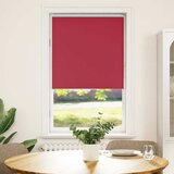 Rolo zavjesa za zamračivanje crvena 65x130 cm Širina tkanine 60,7 cm Poliester | Shoptok.si