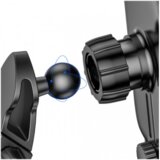 Baseus avtonosilec WxHW03-01 z brezžičnim polnjenjem QC 15W - črn | Shoptok.si