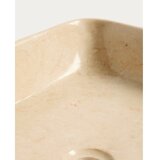 Kave Home Bež kamnit umivalnik 55x35 cm Darnen – | Shoptok.si