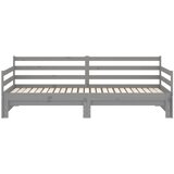  Dnevni ležaj na izvlačenje sivi od borovine 2 x (90 x 200) cm | Eponuda.com