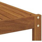Vanjski stol Čvrsto drvo akacije Prirodna 59 x 59 x 37 cm | shoptok.hr