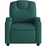  Masažni naslonjač od tkanine tamnozeleni | shoptok.hr