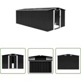  The Living Store Vrtna lopa 257x489x181 cm kovinska antracit - Vrtna Lopa, (21745227) Cene