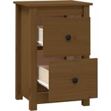  Noćni ormarići 2 kom boja meda 40x35x61,5 cm od borovine | shoptok.hr