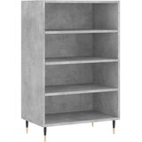  Visoka komoda siva boja betona 57x35x90 cm konstruirano drvo | shoptok.hr