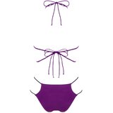 Obsessive Balitta - sjajni bikini s trakom oko vrata (ljubičasta) Slike