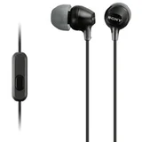 Sony MDREX15APB.CE7 headset za pametne telefone Android/iPhone, crn