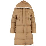 Trendyol Brown Oversize Double Sided Inflatable Coat Cene