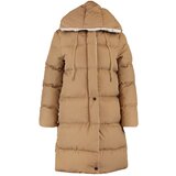 Trendyol Brown Wide Cut Oversize Double Sided Down Jacket Cene