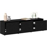 TV omarica Črna Orehovina 140 x 34 x 40 cm Konstruiran les, (5000137199) | Shoptok.si