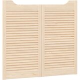  Vrata na hod 2 pcs Naravna Trdna borovina, (5000233936) | Shoptok.si