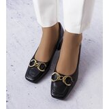 Gemre Black square-toe pumps Neufville | ePonuda.com