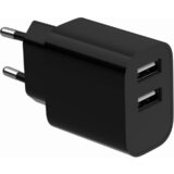 Gembird TA-UC-2A12-01-BK 2-port univerzalni usb punjac, 2.4 a, black 12W | ePonuda.com