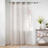 Douceur d intérieur Prozirna zavjesa od voila boje slonovače 140x240 cm Carlin – | shoptok.hr