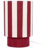 Leitmotiv Rdeča/bela namizna svetilka iz vrvi (višina 35 cm) Vienna Stripes – Cene