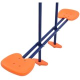  Set ljuljački s gimnastičkim karikama i 4 sjedala čelični | shoptok.hr