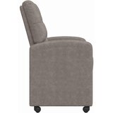  Blagovačke stolice s kotačima 2 pcs Siva 58 x 67 x 97 cm | shoptok.hr