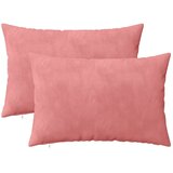  Presvlaka za jastuk 2 pcs HEERLEN Ružičasta 50 x 75 cm Baršun - Ružičasta 50 x 75 cm 2 | shoptok.hr